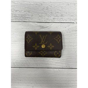 Louis Vuitton Monogram Coin Purse Damaged